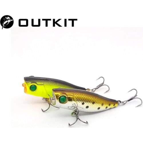 New 1pcs 4cm 3.5g mini Popper Hard Bait Minnow Fishing Lure Crankbait Wobbler Tackle Isca Poper Floating Top Water pike Lures