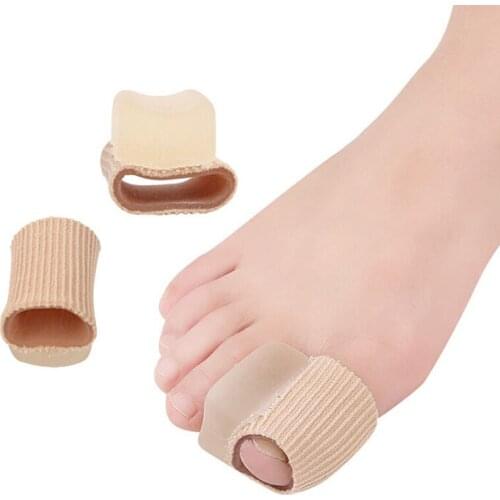 Toe Corns Pads Silicone Gel Finger&Toes Protector Separator Insoles for Foot Pain Relief Cushion Bunion Hallux Valgu Overlapping