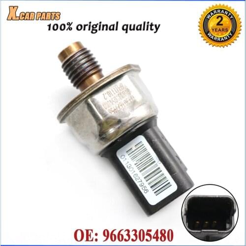 Car 9663305480 Fuel Rail Pressure Regulator Sensor Common Rail Valve For Ford Mondeo IV 2.0 TDCi Fiat Scudo II 2.0 HDi 2.0HDi