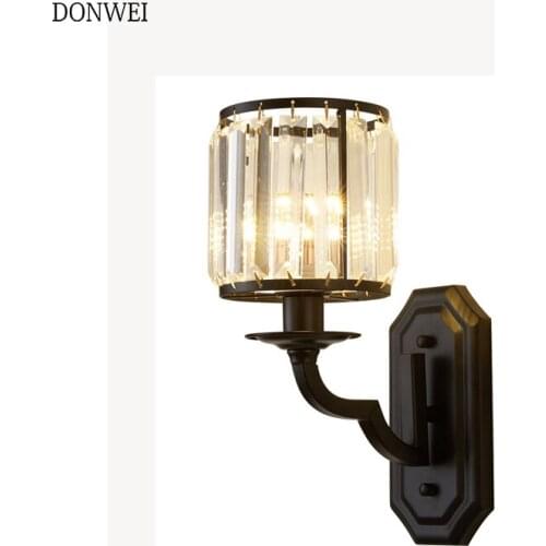 E14 LED Wall Lamp Nordic Style Glass Wall Lamp Creative Bedside Livingroom Corridor Staircase Lighting Wall sconce AC85-265V