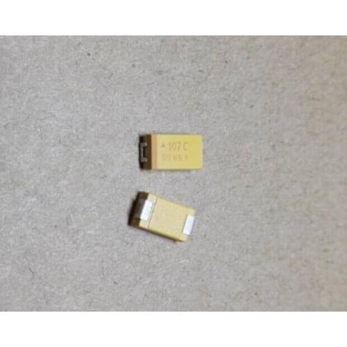 10PCS Tantalum Capacitor 7343 Type:D 107 100UF 16V