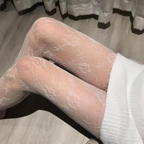 Collants femmes White Tights Sexy Women Girls Underwear Fishnet Body Stockings shengrenmei Clubwear Hosiery Thigh High Pantyhose