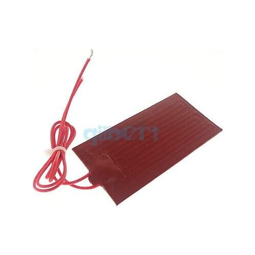 110V AC 150x300mm 180W Rectangle Flexible Waterproof Silicon Heater Pad For 3D Printer Oil Tank