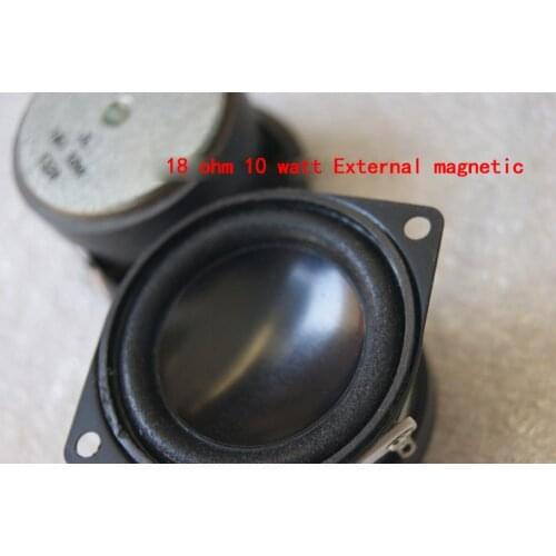 2pcs 2"inch 52MM 18ohm 10W Full range speaker Loudspeaker HiFi Audio Parts