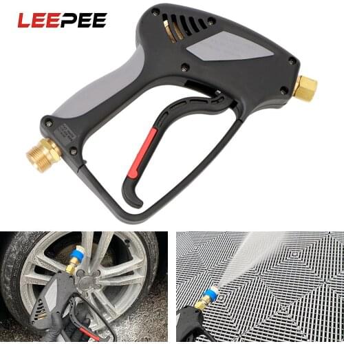 Quick Release Car High Pressure Water Gun M22 Male G1/4 Female Thread Adapter Snow Foam Washer 280bar 4000psi Sprayer Tools