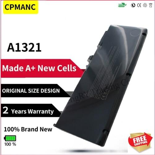 A1321 Laptop Battery For Apple Macbook Pro 15" A1286 2009 2010 Version 020-6380-A