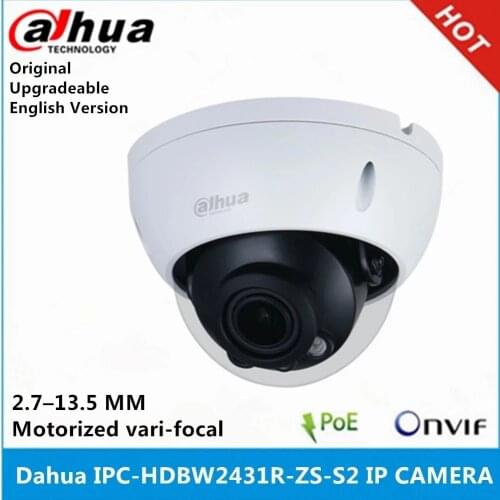 Dahua Starlight Camera IPC-HDBW4433R-ZS 2.7mm ~13.5mm varifocal motorized lens 4MP IR50M IP camera replace IPC-HDBW4431R-ZS