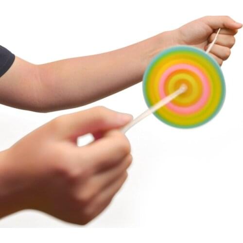 Childrens Handmade Fantasy Flywheel Classic DIY Graffiti 3-6 Years Old Baby Outdoor Childrens Day Toys fidget toys toys