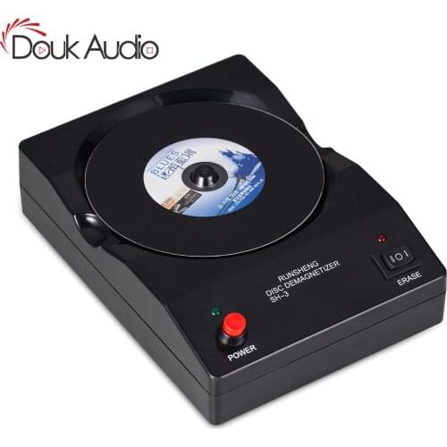 Douk Audio CD / DVD Disc Demagnetizer Magnetic Eraser for Vacuum Tubes / Cables Disk Degausser