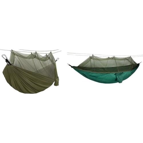 Camping Hammock with Mosquito Net,Portable Hammocks with Tree Straps,for Backpacking Travel Backyard Hiking