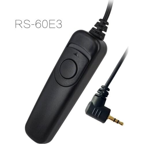 RS-60E3 Remote Shutter Release camera remote Controller cord for Canon 500d 450d 700D 650D 550D 60D 600d G1X/G15/G12 1000d 1100d