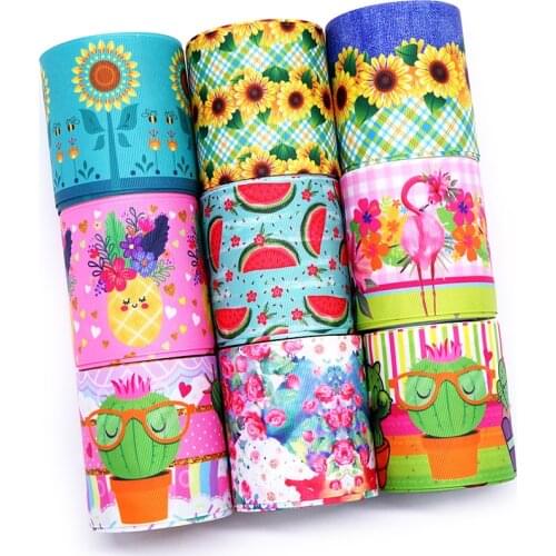 Printed cartoon character ribbon 34063