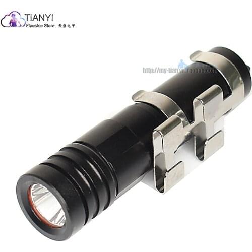 Scuba diving mask LED lighting lamp XML2 lamp beads waterproof aluminum alloy lighting eyepiece flashlight light