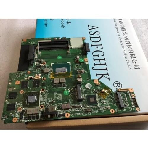 MS-1759 MS-17591 version: 1.0 for MSI GE70 notebook motherboard, with CPU and GTX850/860M graphics card EDP motherboard test is
