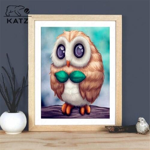 Cartoon Owl Diamond Painting Animal Embroidery Crossing Diy Friend Diamond Mosaic Picture Art Gift Cross Stitch Home Decoration