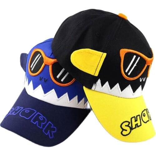Doitbest 2020 new Children Baseball Cap cartoon spring Hip Hop Embroidered glasses kids Sun Hat Boy Girl Caps snapback hats