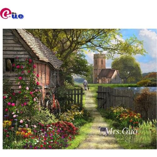 Full Square Round Diamond Painting "London Phone Box" Rhinestones 5d Embroidery Handmade Home Decor Cross Stitch Diamond Art