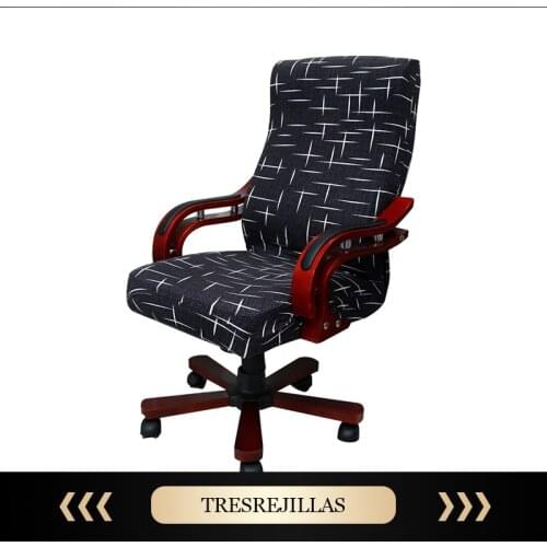 Modern Spandex Computer Chair Cover 100% Polyester Elastic Fabric Office Chair Cover Easy Washable Removeable Chair Cover