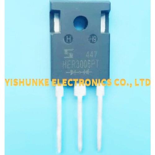 10PCS HER3006PT HER3006 MJH16012 SZY1803 MJE4352 T9312AI MTC5519 TO-247 TO-3P