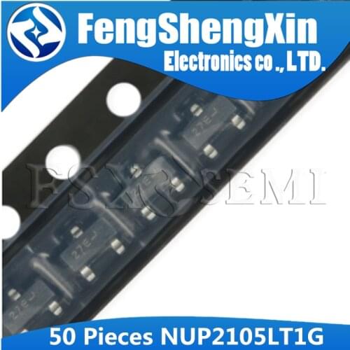 50pcs/lot New NUP2105 NUP2105LT1G 27E SOT-23 Dual Line CAN Bus Protector chip