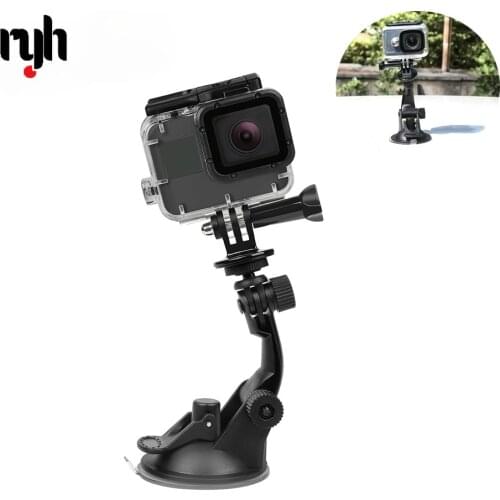 7CM Suction Cup for Gopro Hero 9 8 7 6 5 Black OSMO SJ4000 Xiaomi Yi 4K Mijia 4 k H9 with Tripod Adapter Go Pro Sports Accessory