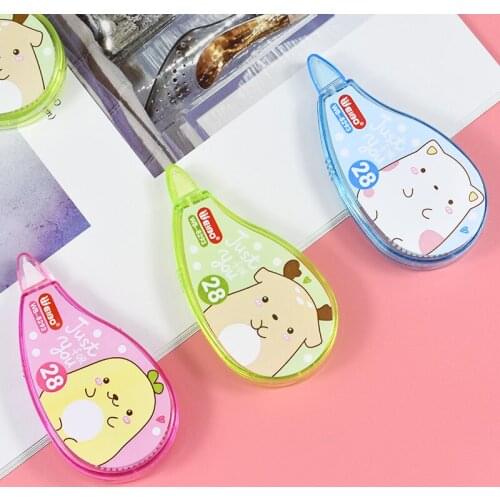 8293Kawaii 2Pcs Correction Tape White Out Corrector Tape School supply Office Supply Student Stationery Office Accessories