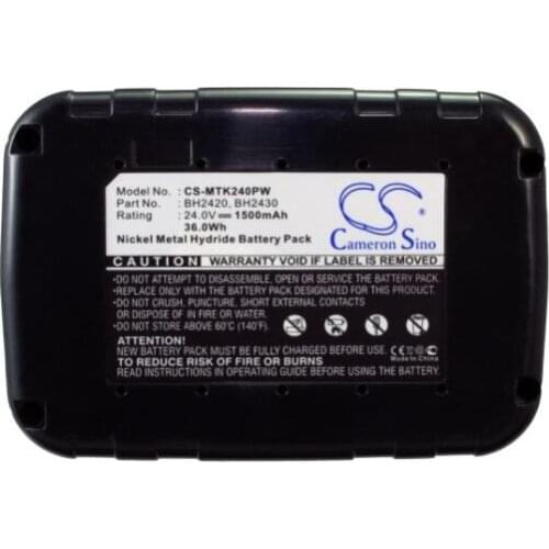 Cameron Sino 1500mAh battery for MAKITA BDF460 BDF460SF BDF460SH BDF460SHE BDF460SJE BDF460WA BDF460WAE BHP460 BHP460SF