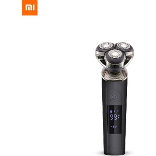 Xiaomi MSN M3 Wireless Smart Electric Shaver LED Screen Waterproof Dry Wet Shave Razor Type-C Charging Self-Washing Low Noise