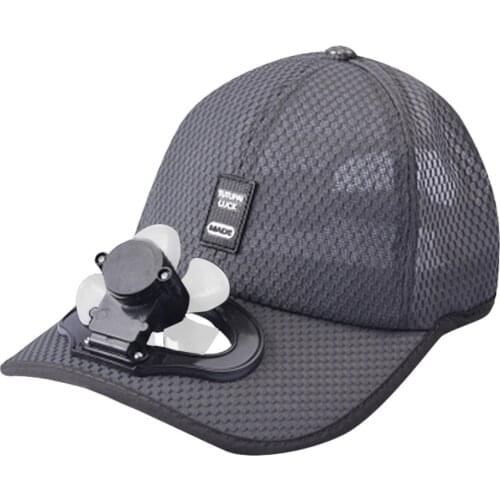 Brave person Summer Fan Cooling Baseball Cap Hat USB Charging Breathable Shade brand new Sunscreen Hat sun hats for women A526