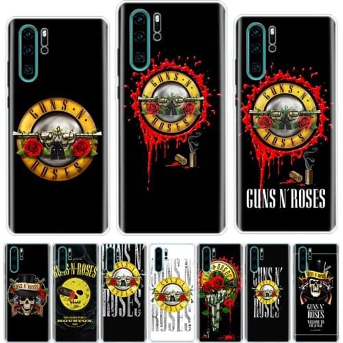 Guns N Roses Phone Case For Huawei Honor Y5 Y6 Y7 Y9 Y9 9 10 20 Lite Pro 7A 7X 8S 8X 8A 9X 1020i 2019 Cover Shell Coque