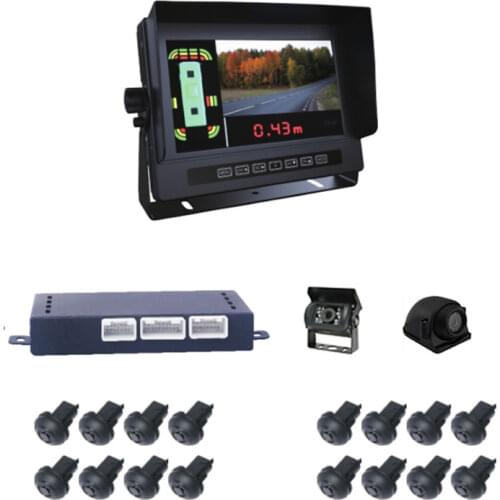 DVS Camera with Blind Spot Information System Video Parking Proximity Sensor Truck Vehicle Backup Camera Parking Sensor