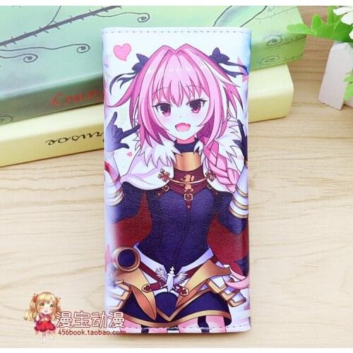 Anime Fate zero/Fate stay night Cosplay Cartoon wallet long male and female students fashion wallet child birthday gift