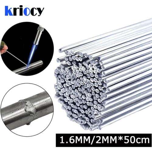 Easy Melt Aluminum Welding Rods Low Temperature Weld Bars Cored Wire 2mm Rod Solder for Soldering Aluminum No Need Solder Powder