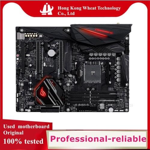 For ASUS ROG CROSSHAIR VII HERO (WI-FI) Motherboard Socket AM4 DDR4 For AMD X470 Original Desktop Mainboard Used Mainboard