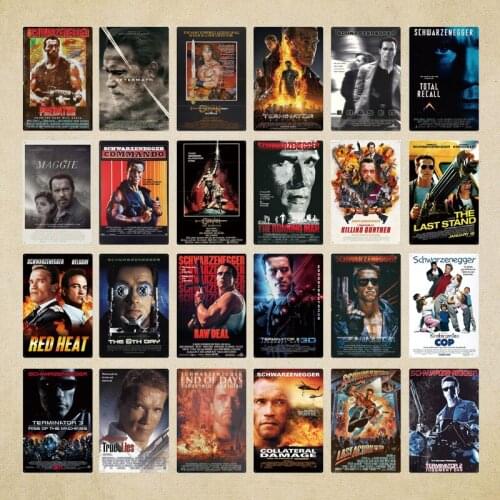 Action Movie Dauntless ManTin Sign Metal Poster Plaque Wall Decor For Bar Pub Club Decorative Plate Vintage Movie Metal Sign