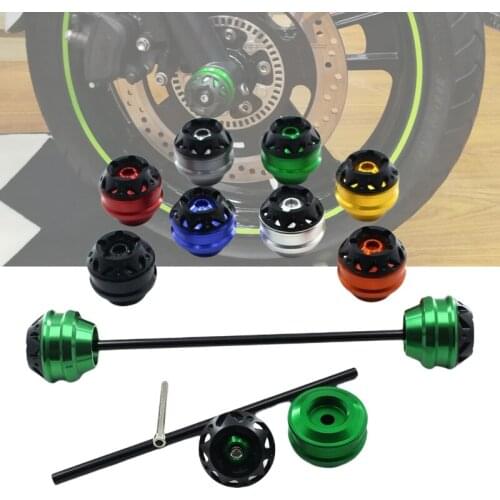 Modified Motorcycle Front and Rear Wheel Drop Ball/Shock Absorber for KAWASAKI ZX-6R 2008-2015 Free Shipping