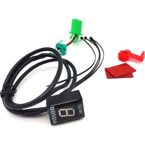 Motorcycle 1-6 Level Ecu Plug Mount Speed Gear Display Indicator For Honda CBR600 F4I CBR 600 F4I 2001-2006