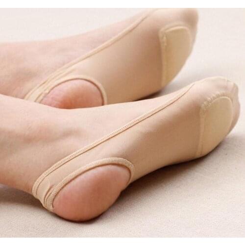 Invisible Sling Socks Antiskid Liner Half Feet Hosiery Ultrathin Invisible Shallow Mouth Nonslip Silk Socks for Women