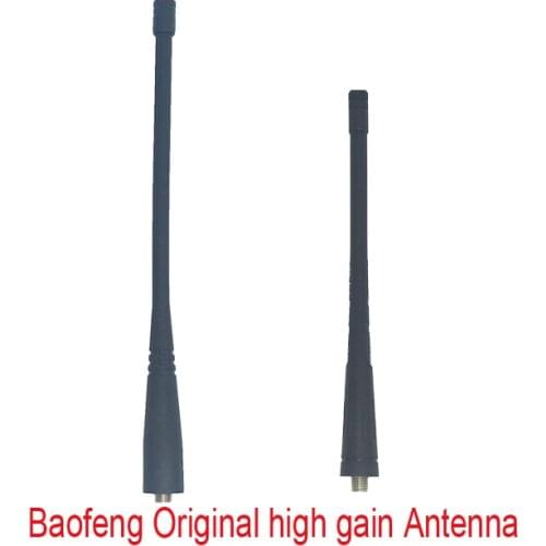New BAOFENG original high gain antenna SMA-F For baofeng UV-5R gt-3 uv b5 B6 bf-888S 666S 777S UV-82 UV-9R U.v antenna