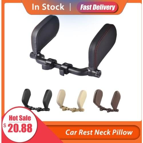Car Seat Headrest Travel Rest Neck Pillow Support Solution For Kids And Adults Children Auto Seat Head Cushion Car Pillow