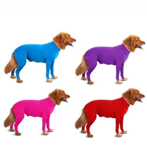 Cuhk dog manufacturers wholesale autumn and winter new dog elastic clothes four-legged warm clothes pet clothing cat clothing