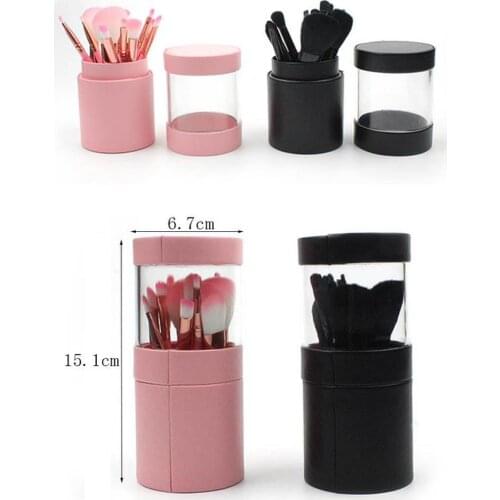 Empty Storage Container Lipstick Tweezer Makeup Brush Holder Case Box Brush Bag Brushes Organizer Make Up Tools