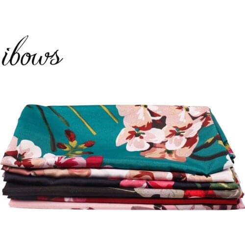 50*150cm Christmas Gift Printed Twill Cotton Fabric DIY Tissue Patchwork Telas Sewing Baby Toy Bedding Quilting Tecido The Cloth