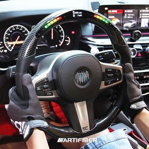 LED Performance Steering Wheel for BMW 1 3 5 7 8 M Series X3 X5 G15 F40 G20 G30 G01 G11 G05 M1 M3 M5 M8