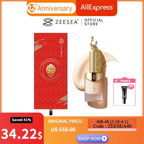 ZEESEA Palace Identity Liquid Foundation Nourishing Skin Concealer Moisturizing Long-lasting Lightweight Makeup
