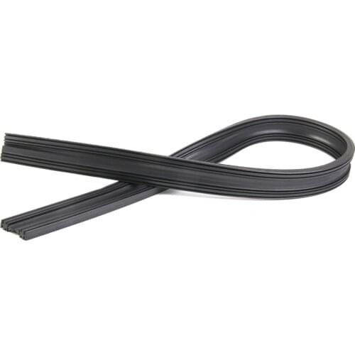 2pcs REPLACE FRONT WIPER DAMAGED RUBBER STRIPS REFILL 6mm 28"