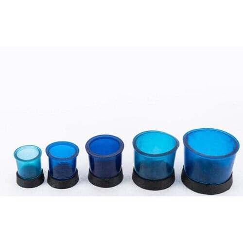 5 pcs/lot,Dental Lab Materials,Blue plastic models, embedding ring,wax-embedded circle, centrifugal casting cup, with base