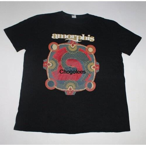 Amorphis shirt Under the Red Cloud shirt Finnish folk metal band shirt Doom Mens size XL