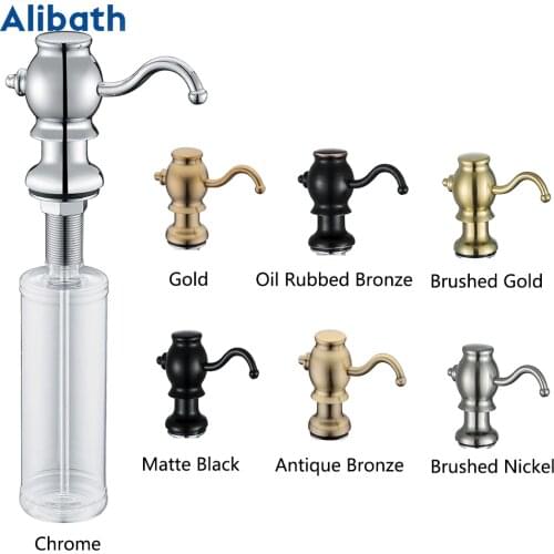 Free Shipping Kitchen Sink Vessel Liquid Soap Dispenser Bathroom Shower Deck Mounted Distribuidor Soap Dispenser