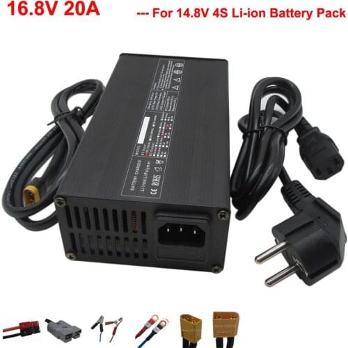 360W 16.8V 20A charger 16.8V Lithium battery charger Used for 4S 14.4V 14.8V Li-ion Battery pack free shipping